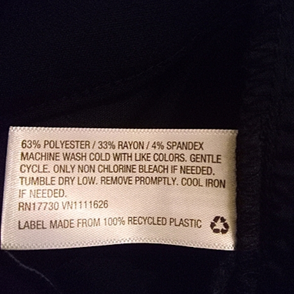 NWT A New Day Black Tie Up Paperbag pants sz 6 - Picture 6 of 10